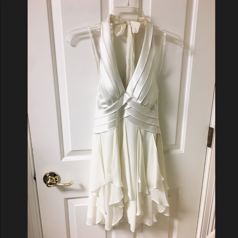 BCBGMAXAZRIA - White Cocktail Dress